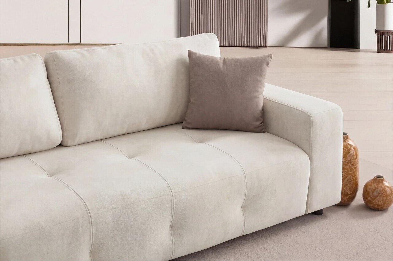 Canapea 3 locuri, Atelier del Sofa, 560ARE5339, Ecru — imaginea 5