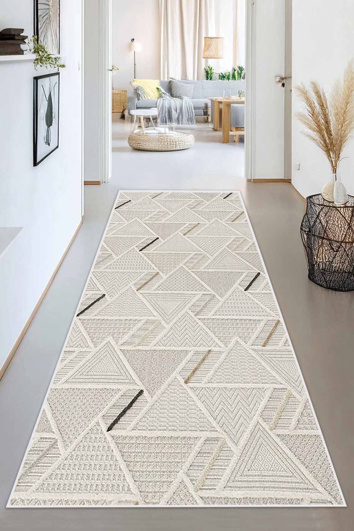 Covor, CLR-7320-YOLLUK-57, 100x150 cm, Poliester, Multicolor