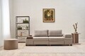 Canapea extensibila 3 locuri, Atelier del Sofa, 613LFS1117, Crem