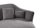 Coltar dreapta 5 locuri, Hailey, Micadoni Home, 292x138x79 cm, tesatura boucle, caramiziu