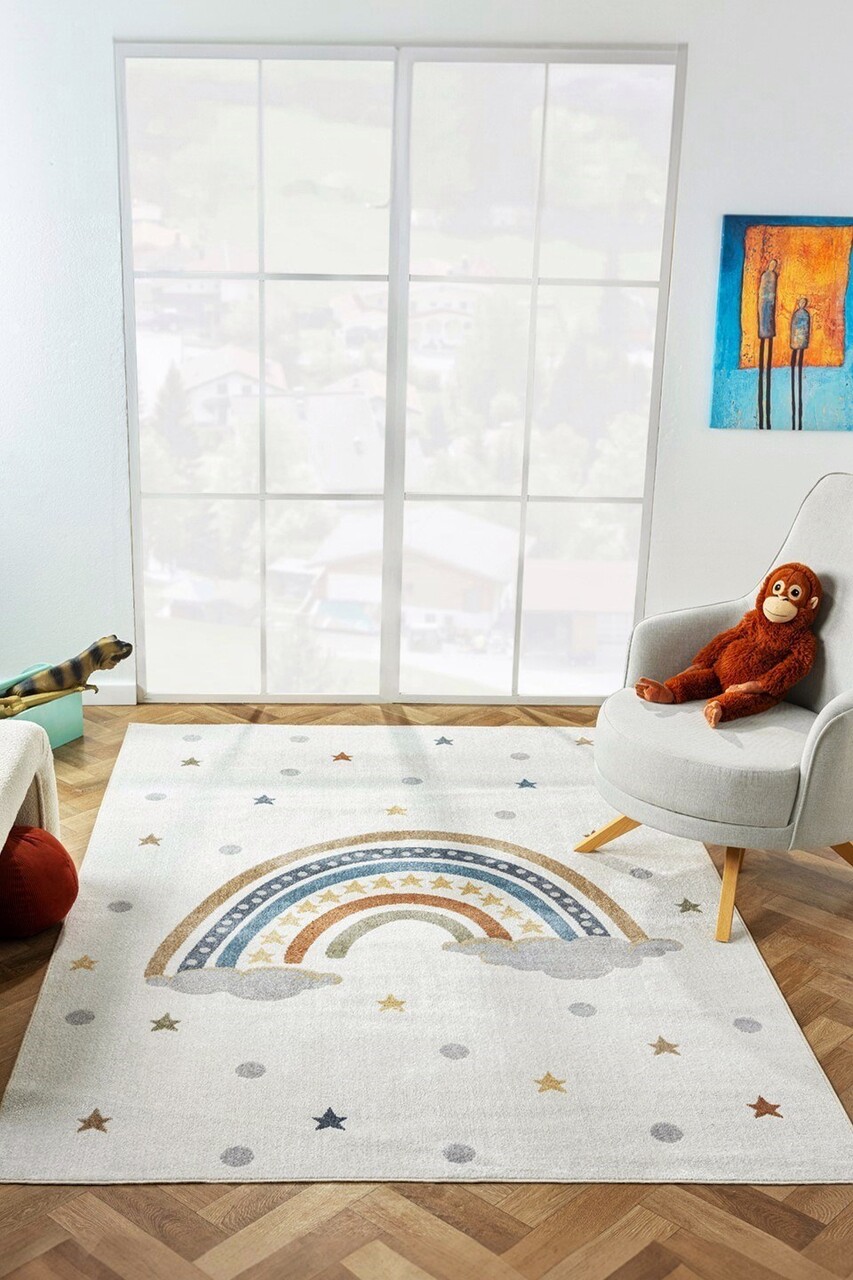 Covor (120 x 180), Bohem Kids Rainbow, 120x180 cm, Multicolor