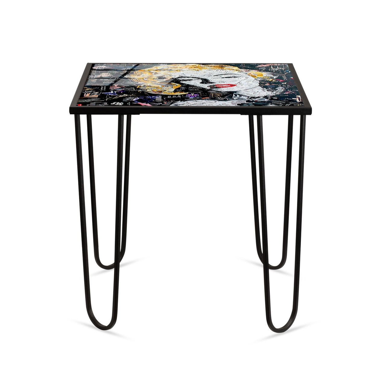 Masuta de cafea, Hanah Home, Shb-032-E, 53x55x53 cm, Multicolor - view 4