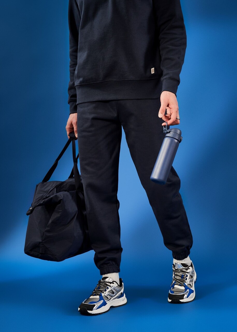 Sticla apa Slim, inox, 500ml, Ash Navy - Ion8 - imagine 7