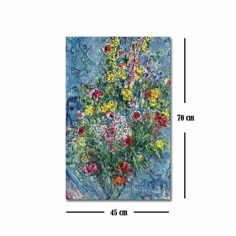 Tablou decorativ, FAMOUSART-088, Canvas, Dimensiune: 45 x 70 cm, Multicolor