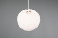 Lustra Furry, RL, 35x150 cm, 10W, 1x E27, plus sintetic, alb