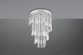 Plafoniera Pomp, RL, 30x40 cm, 18W, 1x SMD, metal, argintiu