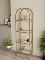Corp biblioteca, Hanah Home, İdil, 47x158x30 cm, Auriu