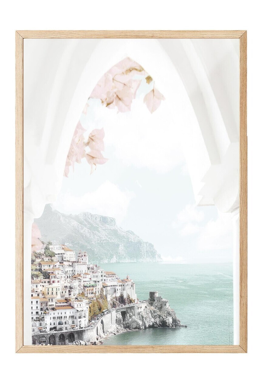 Tablou decorativ, 108448, Lemn masiv, Sticla PVC, Multicolor - view 2