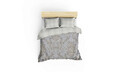 Lenjerie de pat dubla Super King (EU) (IT), 3 piese, Terry - Beige, Cotton Box, Bumbac Satinat