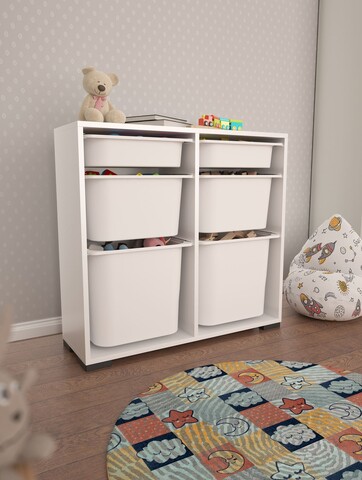 Dulap multifunctional, Estella, Carla, Alb
