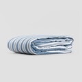 Cuvertura de pat Modern Hamptons, Homla, 200x220 cm, poliester, alb/albastru