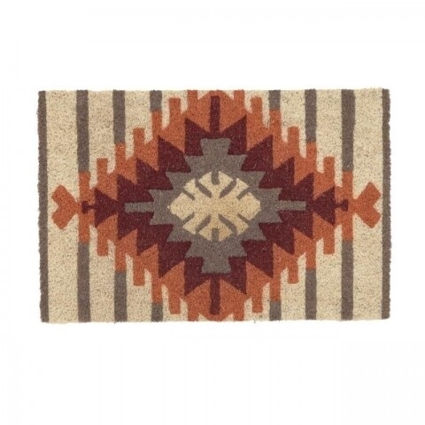 Covor de intrare InArt, 40x60, Rhombus design, multicolor