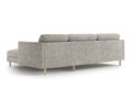 Coltar dreapta 4 locuri, Eden, Micadoni, 286x150x90 cm, tesatura structurata, bej melange