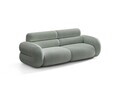 Canapea 3 locuri, Neo, Micadoni Home, 220x100x83 cm, tesatura Chenille Silencio, albastru muted