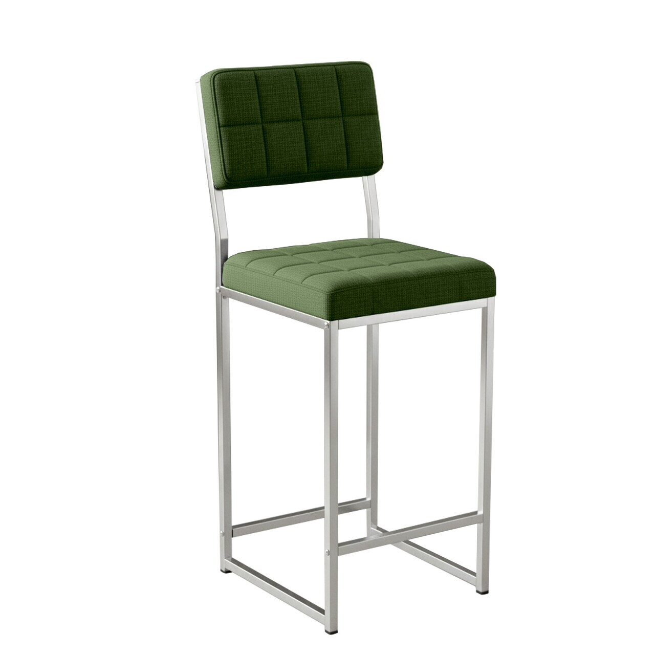 Scaun de bar, Hanah Home, Retro 66, 40x98x40 cm, Verde — imaginea 5