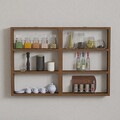 Raft de perete, Puqa Design, Hexa, Maro