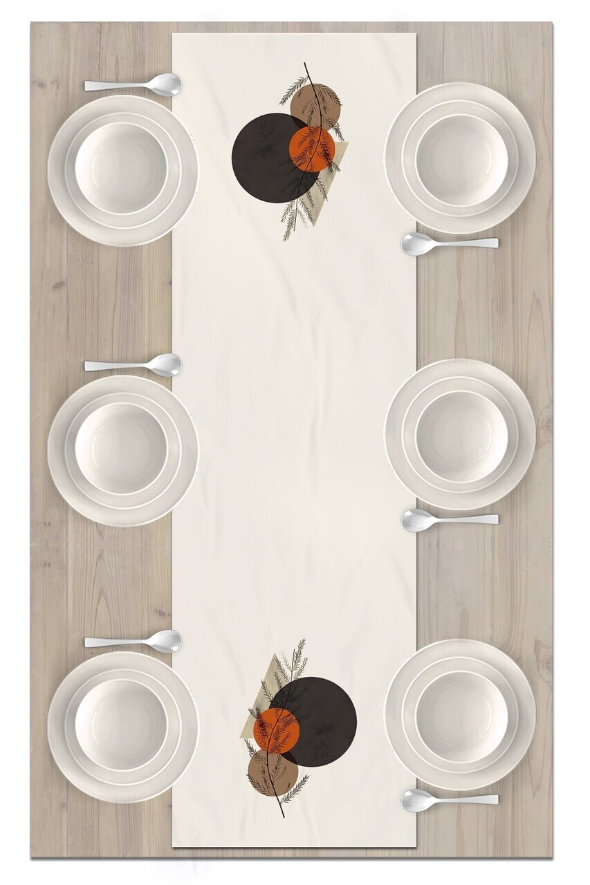 Traversa de masa, Artrunmin-18, 40x135 cm, Poliester, Multicolor — imaginea 2
