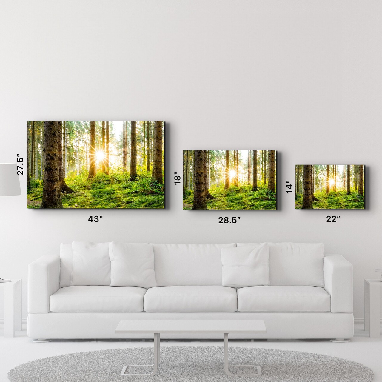 Tablou decorativ, OGLS-1084, Dimensiuni: 46 x 72 cm, Multicolor - view 6