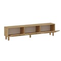 Comoda TV, Odessa, Elena, 180x42.6x31.4 cm, Stejar Safir / Ratan