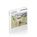 Aragaz pentru camping Flamet, InnovaGoods, pliabil, Ø15.5 x 18 cm, otel inoxidabil, argintiu