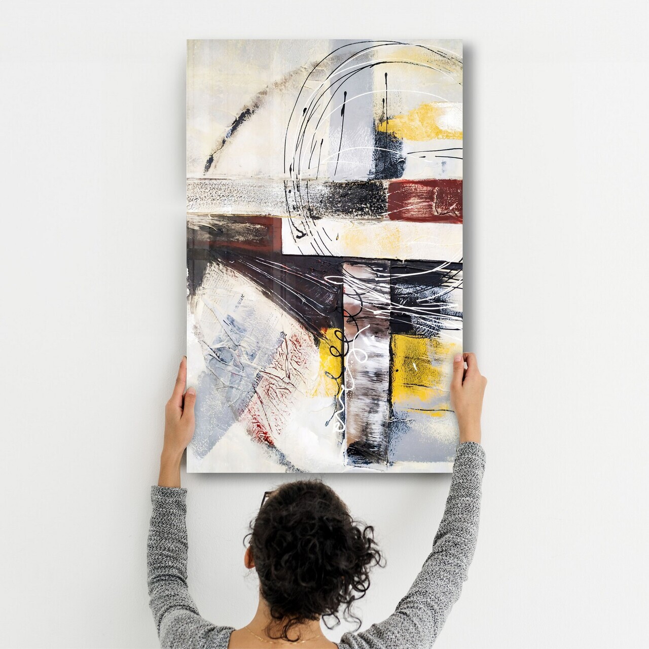 Tablou decorativ, CAM-4080, Dimensiuni: 46 x 72 cm, Multicolor — imaginea 2