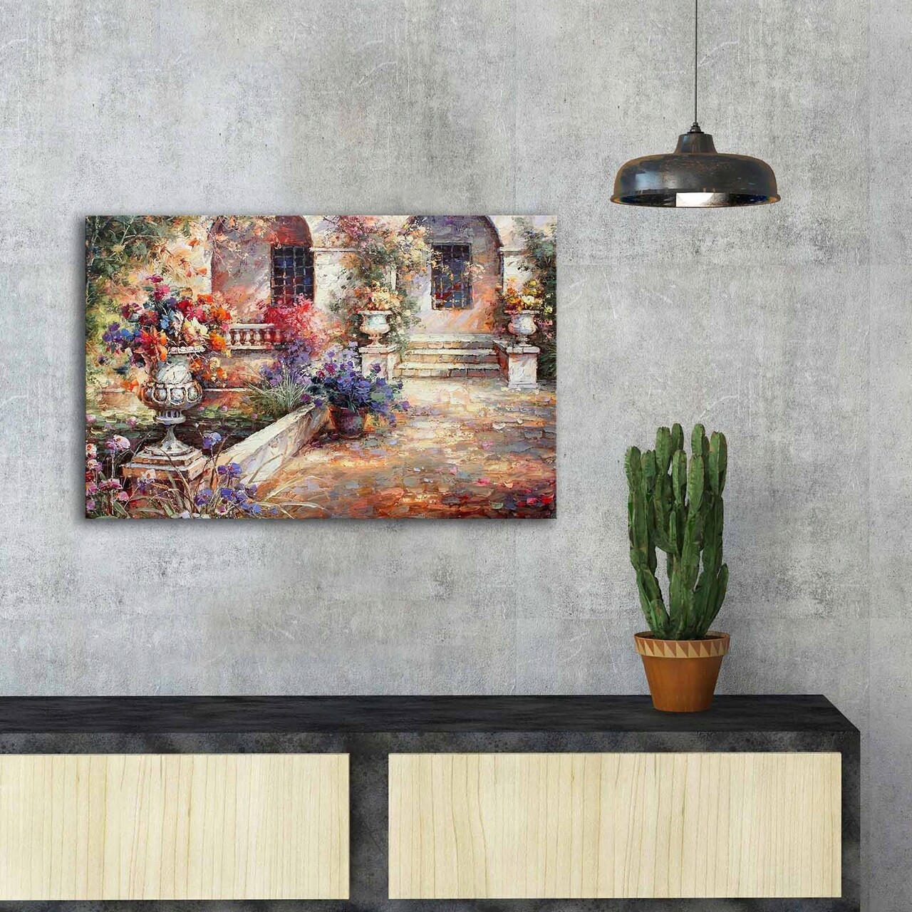 Tablou decorativ FAMOUSART-018 Dimensiune: 45 x 70 cm Multicolor