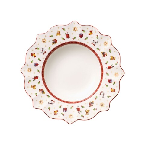 Farfurie adanca, Villeroy & Boch, Toy's Delight White, 26 cm, 350 ml, portelan premium
