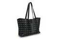 Geanta, Lucky Bees, 346 Black Dark Blue, piele ecologica, negru/bleumarin