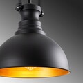 Lustra, Saglam - 3710 - 1, Opviq, 31 x 85 cm, 1 x E27, 40W, negru