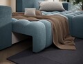 Coltar extensibil dreapta 4 locuri ELTAP, Bon-222, Bonett, 250x175x92 cm, lemn/poliester, albastru