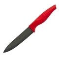 Cutit utilitar Luigi Ferrero Atlanta, 13 cm, invelis ceramic/ceramica, rosu