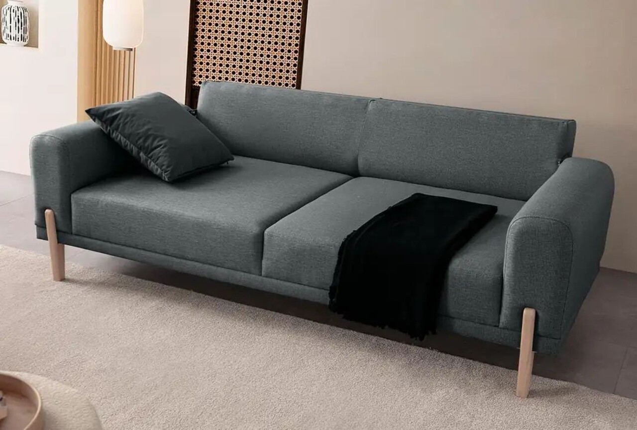 Canapea extensibila 3 locuri, Atelier del Sofa, 752EST1126, Lemn de carpen;PAL, Antracit - view 4