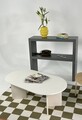 Masuta de cafea, Rotexa, Leo Large, 110x42x60 cm, MDF , Crem
