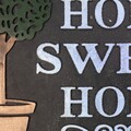 Covoras de intrare Sweet Home, Creaciones Meng, 45x75 cm, cauciuc
