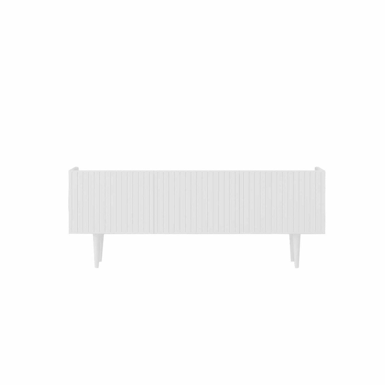 Comoda TV, Hanah Home, Capella 140, 140x50x29 cm, MDF, Alb - view 4
