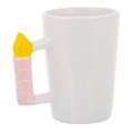 Cana Happy Birthday Candle, Creaciones Meng, 510 ml, ceramica