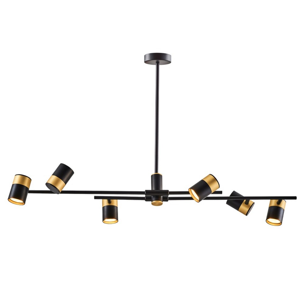 Lustra, Lightric, 414LRC1616, Metal, Negru