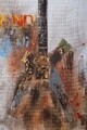 Tablou decorativ Guitar Arty, Mauro Ferretti, 90x120 cm, pictat manual, canvas/lemn de pin