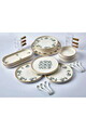 Set de mic dejun, Hermia, 666HAC2189, Ceramica, Farfurie: 19 cm (6 bucăți), Multicolor
