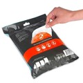 Set 40 saci de gunoi, Brabantia, PerfectFit, marimea O, 30 L, nailon, alb