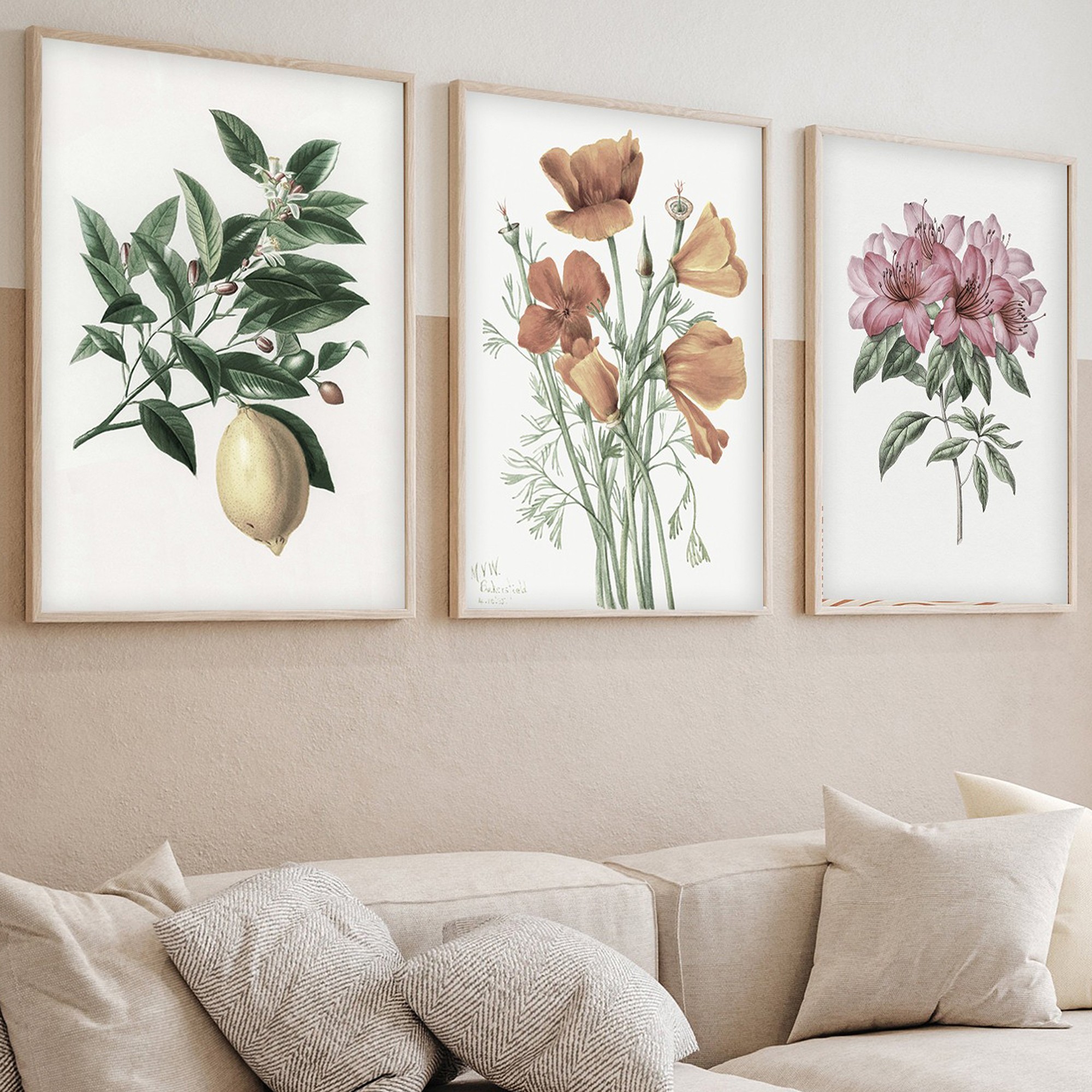 Tablou decorativ, Huhu278, Lemn masiv, Multicolor