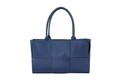 Geanta Juicy Couture 105, 40x12x25 cm, piele ecologica, albastru inchis