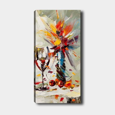 Tablou decorativ, DKY52163605_3080, Canvas, 30 x 80 cm, Multicolor