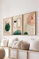 Set de pictură decorativă, Ç-300671, Sticla PVC, Multicolor