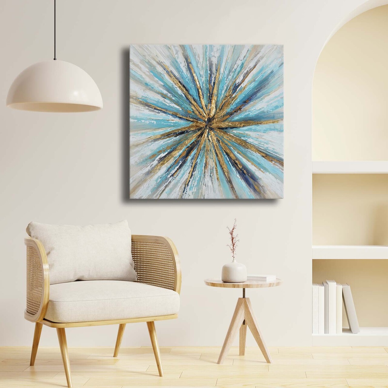 Tablou decorativ 6969softc-001 Lemn Multicolor