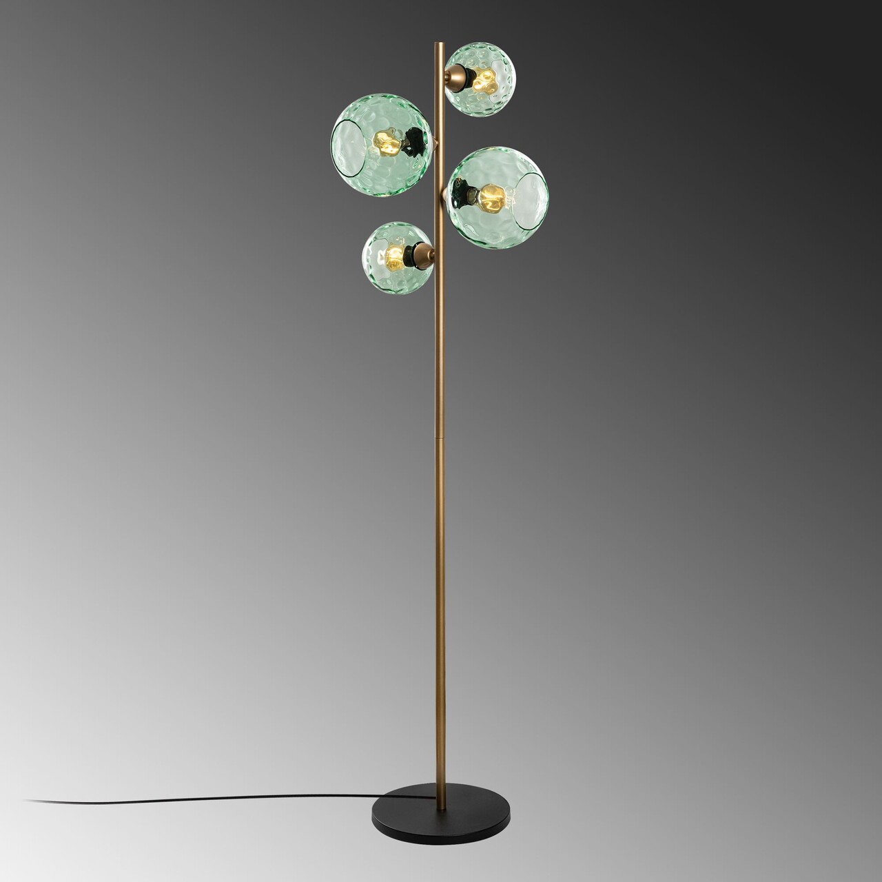 Lampadar, L'essentiel Maison, 521SHN3662, Mentă / Aur - view 6