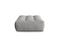 Taburet, Bloom-184, Micadoni Home, 110x101x42 cm, catifea, gri
