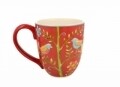 Cana Jumbo Kurpie, Duo, 810 ml, ceramica, multicolor