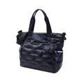 Geanta Puffer, COCCON, Hedgren, 34x14x33 cm, poliester, bleumarin