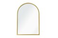 Oglinda decorativa, Lumisfera, Opal 47 x 70, Auriu